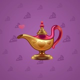 Genie Lamp #2486