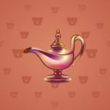 Genie Lamp #2491 Genie Lamp #2491