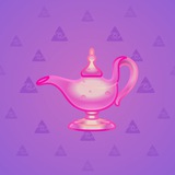 Genie Lamp #2502 Genie Lamp #2502