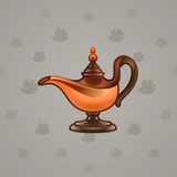 Genie Lamp #2504 Genie Lamp #2504
