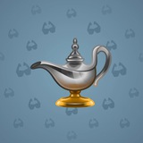 Genie Lamp #2505 Genie Lamp #2505