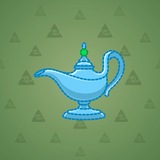 Genie Lamp #2510 Genie Lamp #2510