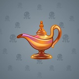 Genie Lamp #2512 Genie Lamp #2512