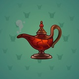 Genie Lamp #2520 Genie Lamp #2520
