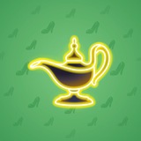 Genie Lamp #2526 Genie Lamp #2526
