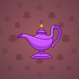 Genie Lamp #2529 Genie Lamp #2529