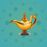Genie Lamp #2535
