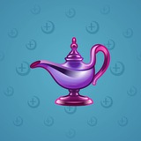 Genie Lamp #2542 Genie Lamp #2542