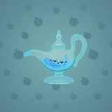 Genie Lamp #2544 Genie Lamp #2544