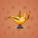 Genie Lamp #2547 Genie Lamp #2547