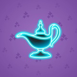 Genie Lamp #2548