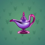 Genie Lamp #2553