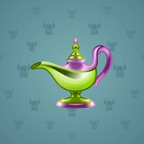 Genie Lamp #2556 Genie Lamp #2556