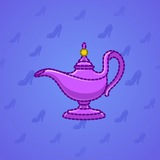 Genie Lamp #2563 Genie Lamp #2563