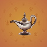 Genie Lamp #2565 Genie Lamp #2565