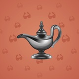 Genie Lamp #2567 Genie Lamp #2567