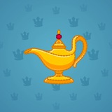 Genie Lamp #2568