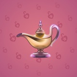 Genie Lamp #2571 Genie Lamp #2571