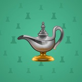 Genie Lamp #2572 Genie Lamp #2572
