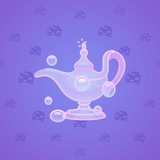 Genie Lamp #2577 Genie Lamp #2577