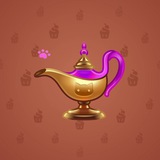 Genie Lamp #2583 Genie Lamp #2583
