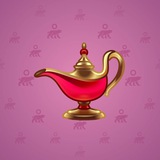 Genie Lamp #2598 Genie Lamp #2598