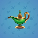 Genie Lamp #2605 Genie Lamp #2605