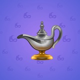 Genie Lamp #2607