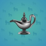 Genie Lamp #2617 Genie Lamp #2617