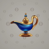 Genie Lamp #2622 Genie Lamp #2622