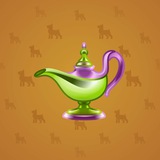 Genie Lamp #2630