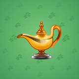 Genie Lamp #2632 Genie Lamp #2632