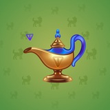 Genie Lamp #2633