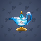 Genie Lamp #2637 Genie Lamp #2637