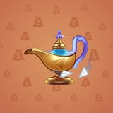 Genie Lamp #2639 Genie Lamp #2639