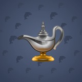 Genie Lamp #2646 Genie Lamp #2646