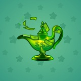 Genie Lamp #2655 Genie Lamp #2655