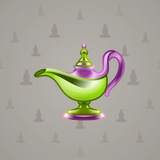Genie Lamp #2661 Genie Lamp #2661