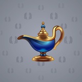Genie Lamp #2662 Genie Lamp #2662