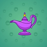 Genie Lamp #2663 Genie Lamp #2663