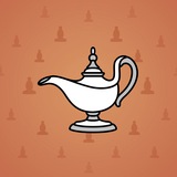 Genie Lamp #2666 Genie Lamp #2666