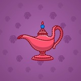Genie Lamp #2675 Genie Lamp #2675