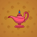 Genie Lamp #2689