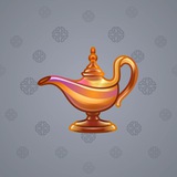 Genie Lamp #2691 Genie Lamp #2691