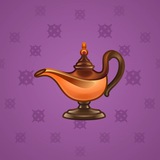 Genie Lamp #2695 Genie Lamp #2695