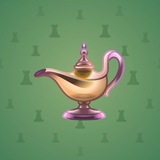 Genie Lamp #2698 Genie Lamp #2698