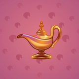 Genie Lamp #2724 Genie Lamp #2724
