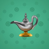 Genie Lamp #2735 Genie Lamp #2735