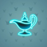Genie Lamp #2739