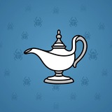 Genie Lamp #2758 Genie Lamp #2758